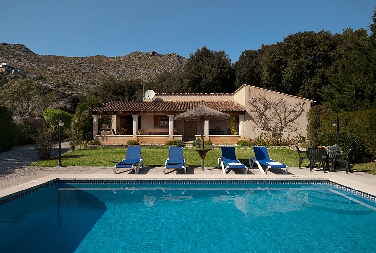 Finca Mallorca Nord 6 Personen Klimaanlage