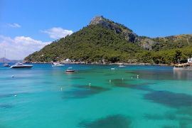 Strand Cala Pi de la Posada Formentor